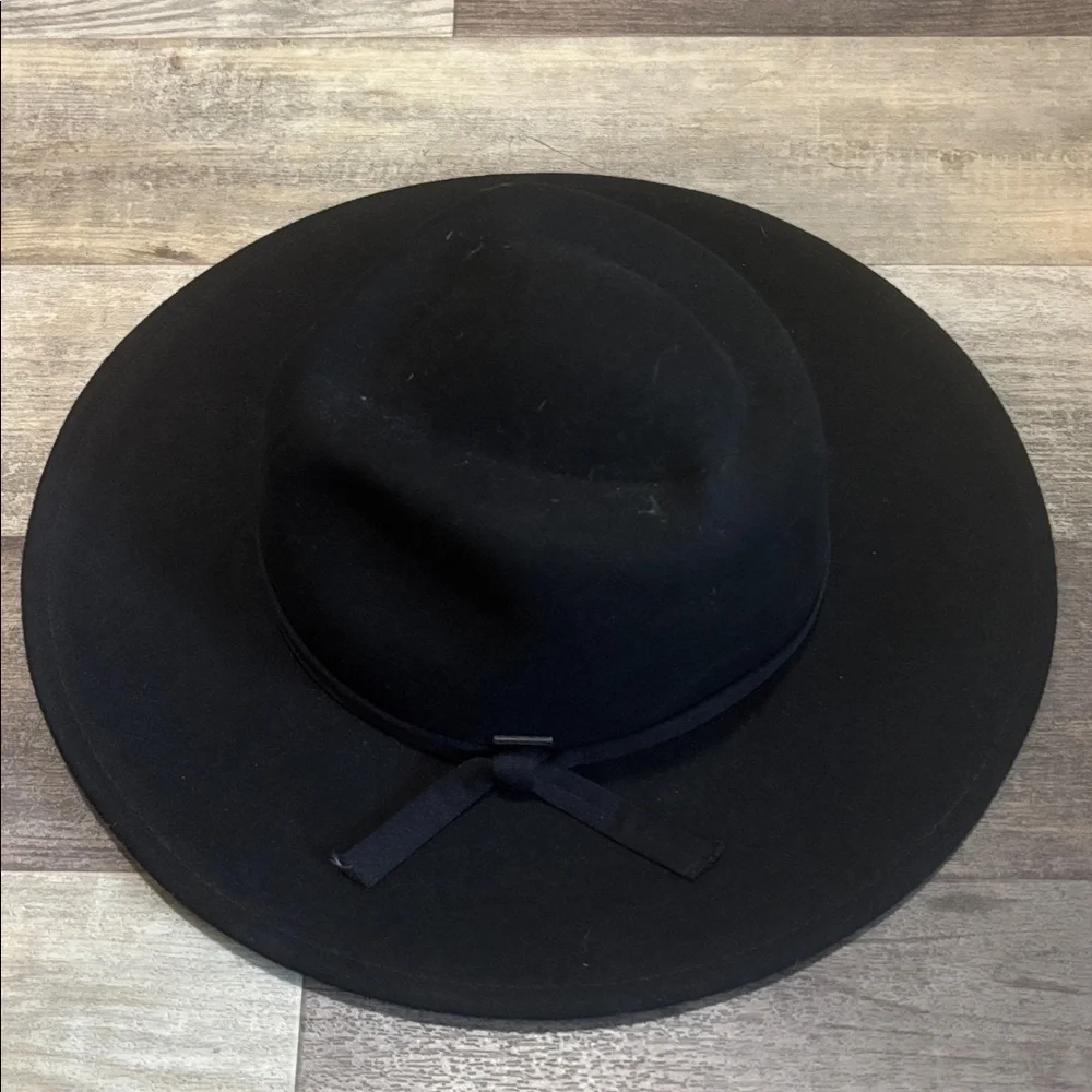 Brixton Hat black Bow accent